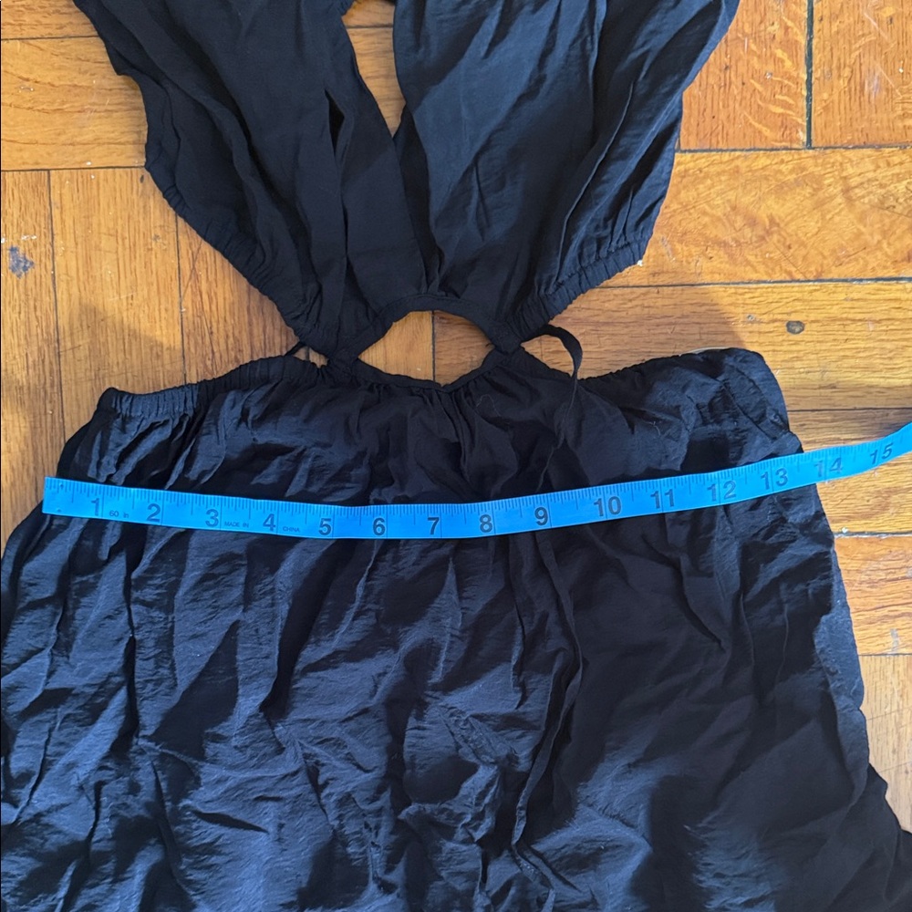 Chic Black Backless Maxi Dress - Picture 10 of 11